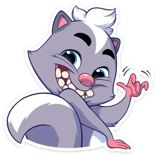 👋 Стикер «Скунс Стёпа» для Telegram
