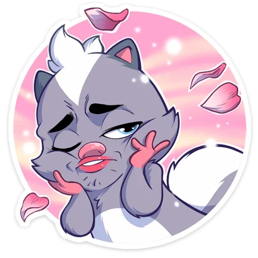 👧 Стикер «Скунс Стёпа» для Telegram
