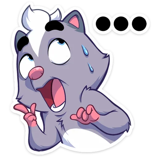 😅 Стикер «Скунс Стёпа» для Telegram