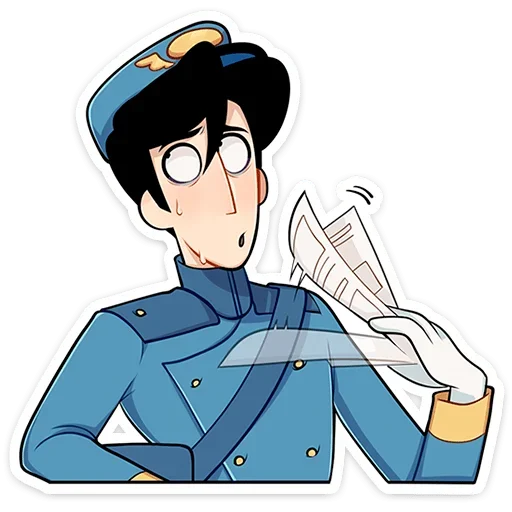 💨 Стикер «Степан» для Telegram