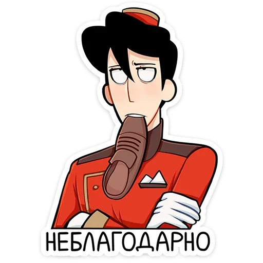 🙄 Стикер «Степан» для Telegram