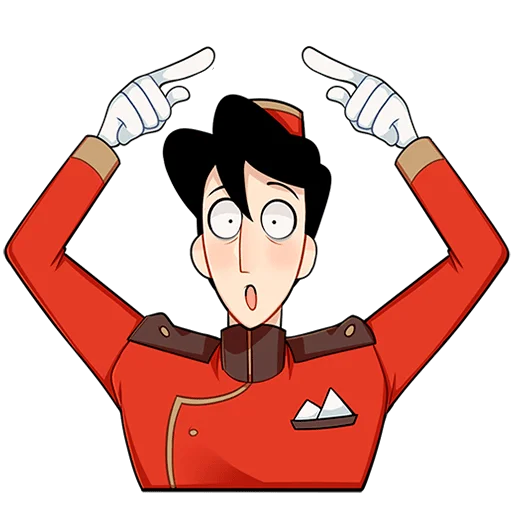 👆 Стикер «Степан Без текста» для Telegram