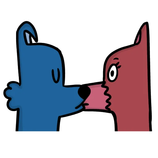 😘 Стикер «Стив и Гари» для Telegram