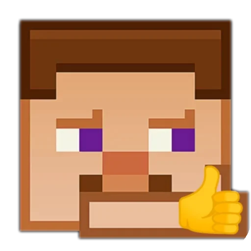 🔳 Стикер «Steve» для Telegram