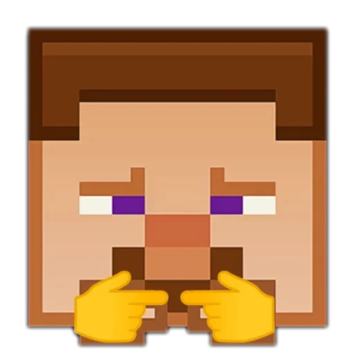 🔳 Стикер «Steve» для Telegram