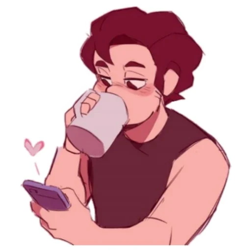 ☕ Стикер «Steven Unverse» для Telegram