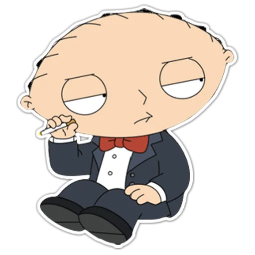🚬 Стикер «Стьюи» для Telegram
