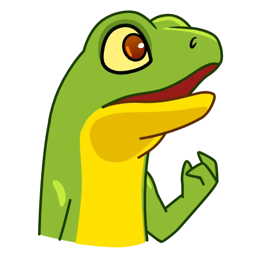 🤔 Стикер «Stevie the Lizard» для Telegram