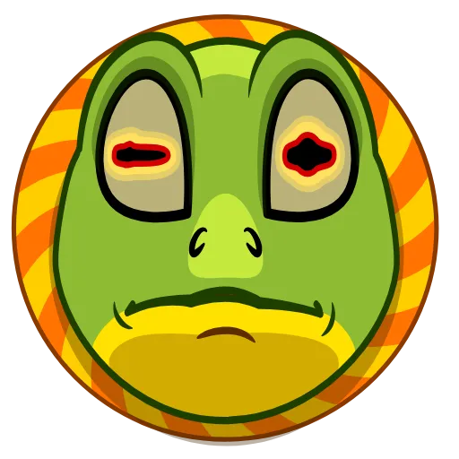 🤪 Стикер «Stevie the Lizard» для Telegram