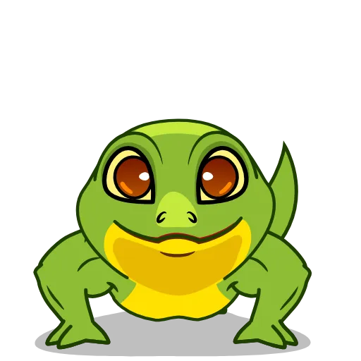 💪 Стикер «Stevie the Lizard» для Telegram