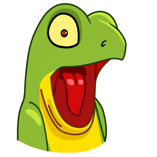 😨 Стикер «Stevie the Lizard» для Telegram