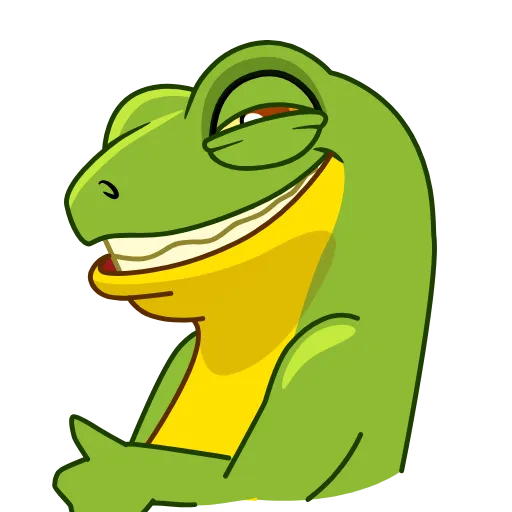 👍 Стикер «Stevie the Lizard» для Telegram