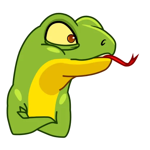 😝 Стикер «Stevie the Lizard» для Telegram
