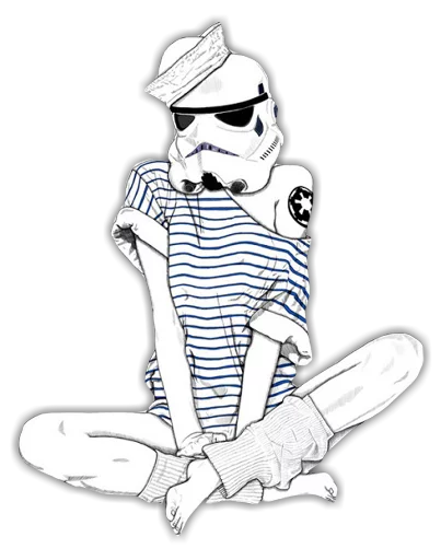 💁 Стикер «StoormTroopers Girls» для Telegram