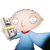 Стикер 41 Стьюи Гриффин