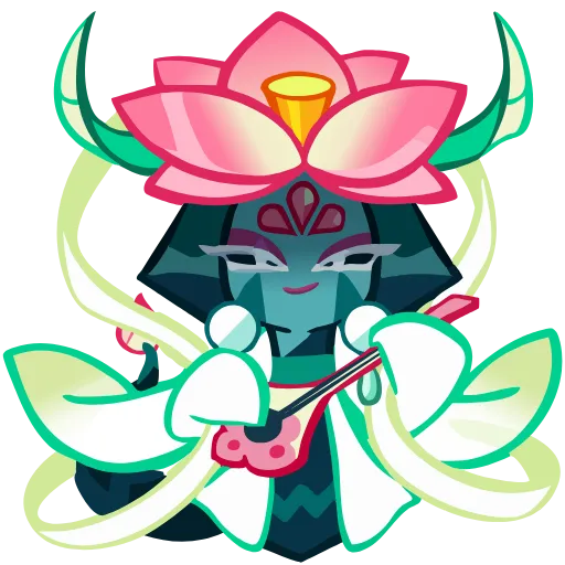 🤩 Стикер «Lotus Dragon Cookie» для Telegram