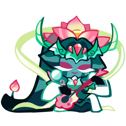🤩 Стикер «Lotus Dragon Cookie» для Telegram