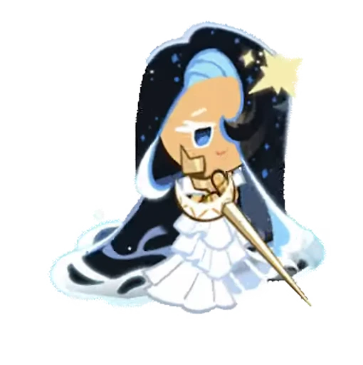 🌊 Стикер «Sea Fairy Cookie» для Telegram