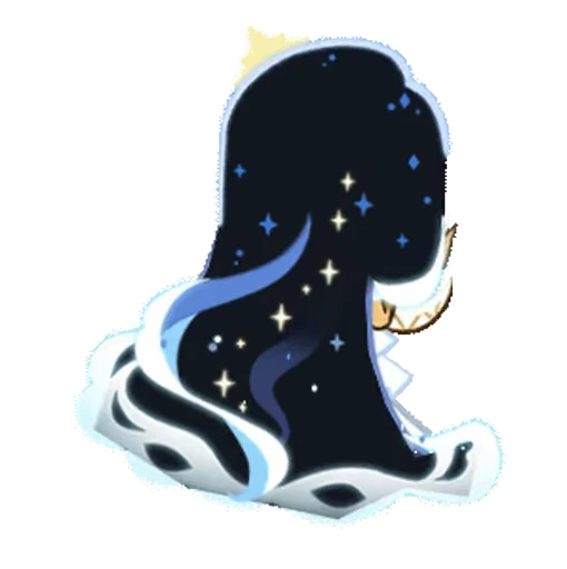 🌊 Стикер «Sea Fairy Cookie» для Telegram