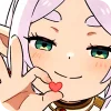 Стикер 13 Chibi Frieren