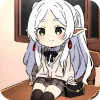 Стикер 33 Chibi Frieren