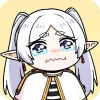 Стикер 3 Chibi Frieren