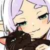 Стикер 17 Chibi Frieren