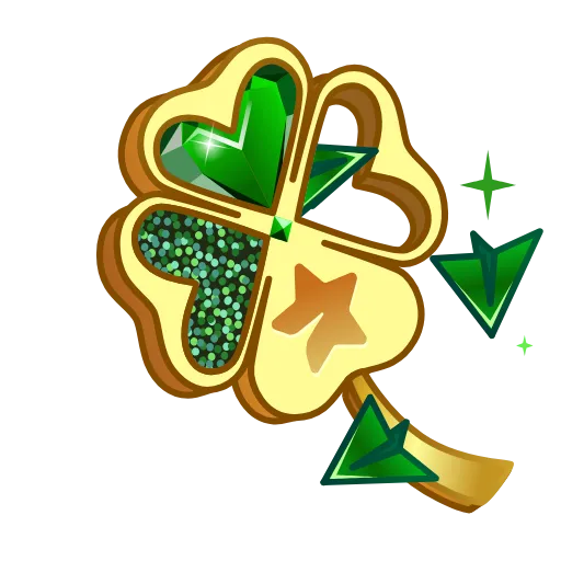 Стикер 7 Clover Pin