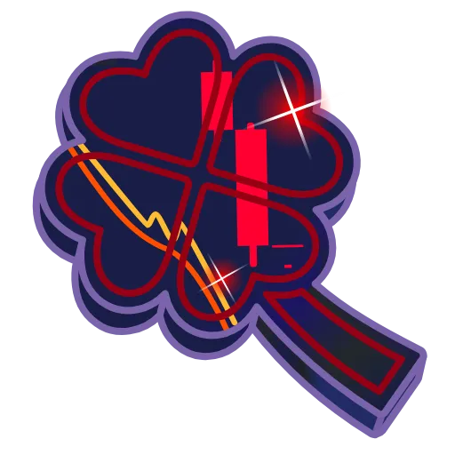 Стикер 35 Clover Pin