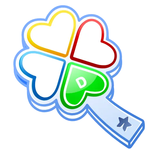 Стикер 9 Clover Pin