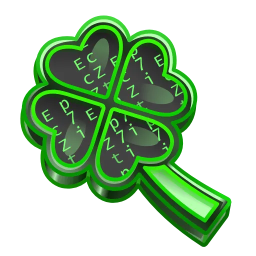 Стикер 38 Clover Pin