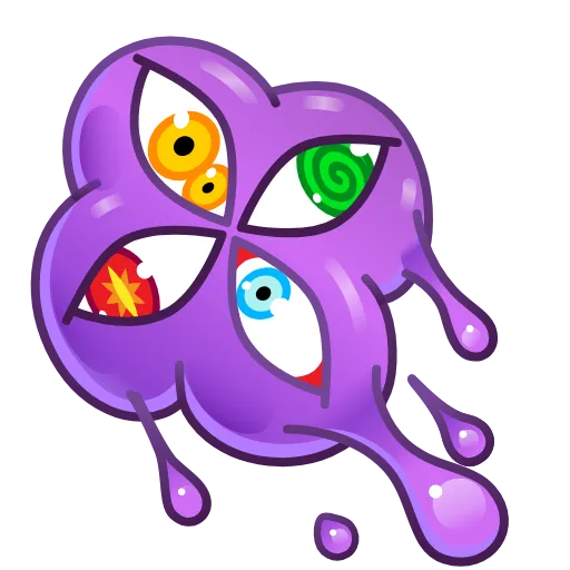 Стикер 41 Clover Pin