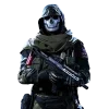 Стикер 3 Гоуст - Call of Duty