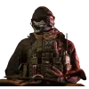 Стикер 22 Гоуст - Call of Duty