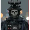 Стикер 42 Гоуст - Call of Duty