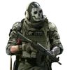 Стикер 5 Гоуст - Call of Duty