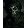 Стикер 60 Гоуст - Call of Duty