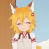 Стикер 39 ⠀ ⠀ ⠀ Fox senko san