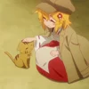 Стикер 22 ⠀ ⠀ ⠀ Fox senko san