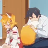 Стикер 50 ⠀ ⠀ ⠀ Fox senko san
