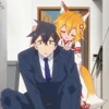 Стикер 24 ⠀ ⠀ ⠀ Fox senko san