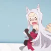 Стикер 19 ⠀ ⠀ ⠀ Fox senko san