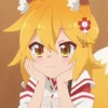 Стикер 54 ⠀ ⠀ ⠀ Fox senko san