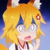 Стикер 8 ⠀ ⠀ ⠀ Fox senko san