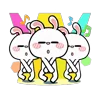 Стикер 6 Hyper Rabbit