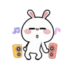 Стикер 23 Hyper Rabbit