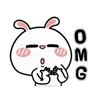 Стикер 21 Hyper Rabbit