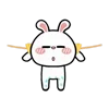 Стикер 52 Hyper Rabbit
