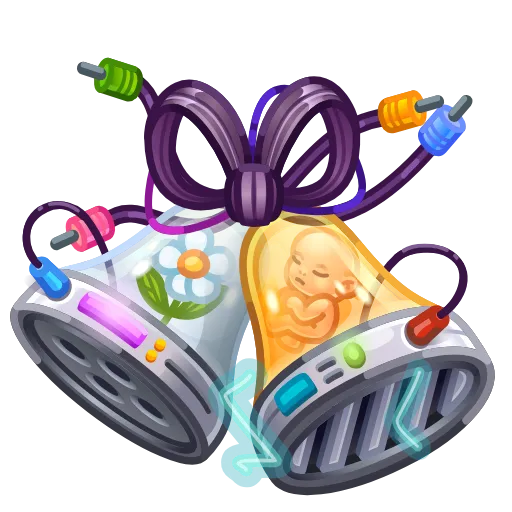 Стикер 2 Jingle Bells Crafted - новые нфт подарки