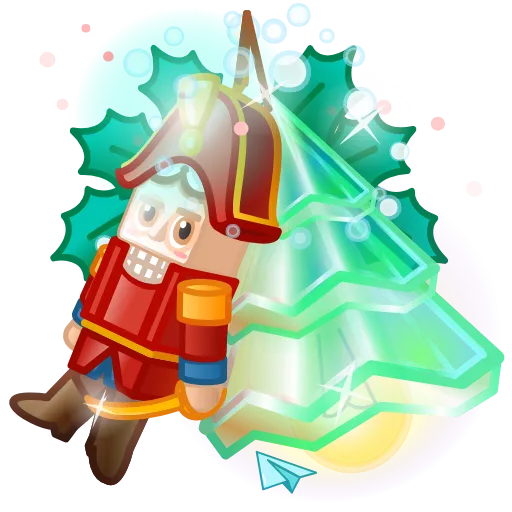 Стикер 3 Jingle Bells Crafted - новые нфт подарки
